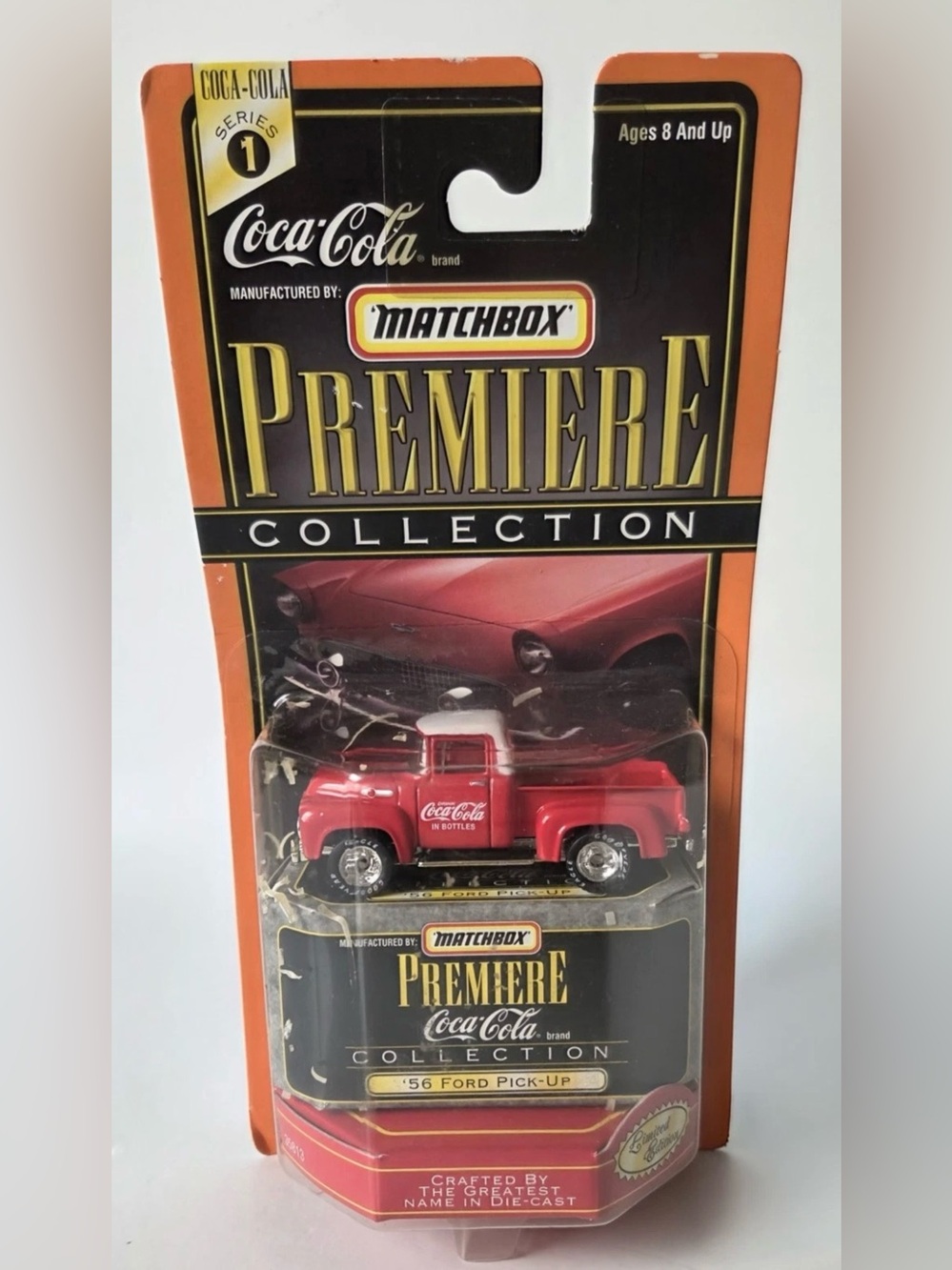 1998 Matchbox Premiere Collection Coca-Cola Series '56 FORD Pick-Up Truck